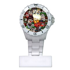 Graffiti Go Art Plastic Nurses Watch