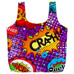 Crash Bang Adventure Time Art Boom Graffiti Full Print Recycle Bag (xxl) by Bedest