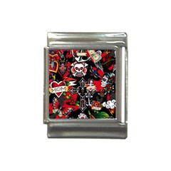 Graffiti Tatoo Skate Art Boom Italian Charm (13mm) by Bedest