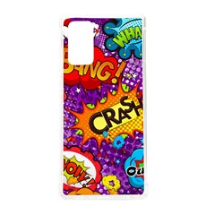 Crash Bang Adventure Time Art Boom Graffiti Samsung Galaxy Note 20 Tpu Uv Case by Bedest