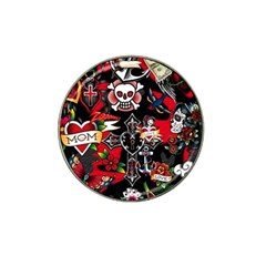 Graffiti Tatoo Skate Art Boom Hat Clip Ball Marker by Bedest