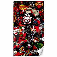 Graffiti Tatoo Skate Art Boom Canvas 40  X 72  by Bedest