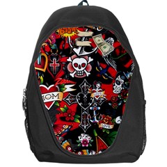 Graffiti Tatoo Skate Art Boom Backpack Bag by Bedest