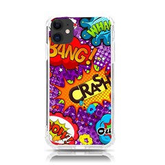 Crash Bang Adventure Time Art Boom Graffiti Iphone 11 Tpu Uv Print Case by Bedest