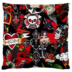 Graffiti Tatoo Skate Art Boom Standard Premium Plush Fleece Cushion Case (one Side) by Bedest