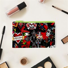 Graffiti Tatoo Skate Art Boom Cosmetic Bag (xs) by Bedest