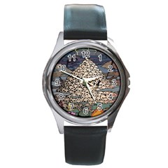 Gunter God Adventure Aventura Time Round Metal Watch by Bedest