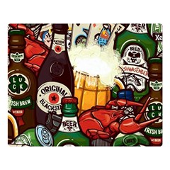 Graffiti Go Art Premium Plush Fleece Blanket (large) by Bedest