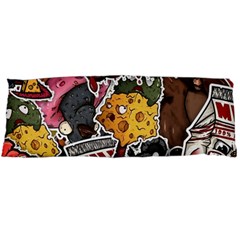 Stickerbomb Crazy Graffiti Graphite Monster Body Pillow Case (dakimakura) by Bedest