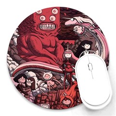 Adventure Time Cartoon Round Mousepad by Bedest