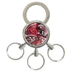 Adventure Time Cartoon 3-ring Key Chain by Bedest