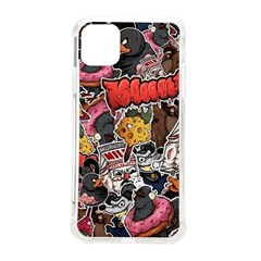 Stickerbomb Crazy Graffiti Graphite Monster Iphone 11 Pro Max 6 5 Inch Tpu Uv Print Case by Bedest