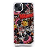 Stickerbomb Crazy Graffiti Graphite Monster iPhone 14 Plus TPU UV Print Case Front