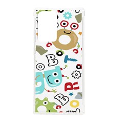 Seamless Pattern Vector With Funny Robots Cartoon Samsung Galaxy Note 20 Ultra Tpu Uv Case by Hannah976