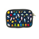 Big Set Cute Astronauts Space Planets Stars Aliens Rockets Ufo Constellations Satellite Moon Rover V Coin Purse Back