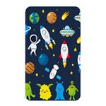 Big Set Cute Astronauts Space Planets Stars Aliens Rockets Ufo Constellations Satellite Moon Rover V Memory Card Reader (Rectangular) Front