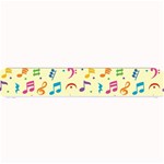 Seamless Pattern Musical Note Doodle Symbol Small Bar Mat 24 x4  Bar Mat