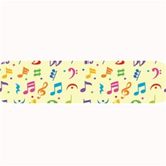 Seamless Pattern Musical Note Doodle Symbol Large Bar Mat by Hannah976