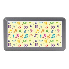 Seamless Pattern Musical Note Doodle Symbol Memory Card Reader (mini) by Hannah976