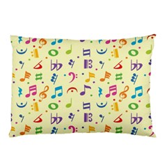 Seamless Pattern Musical Note Doodle Symbol Pillow Case (two Sides) by Hannah976