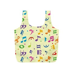 Seamless Pattern Musical Note Doodle Symbol Full Print Recycle Bag (s) by Hannah976