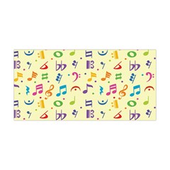 Seamless Pattern Musical Note Doodle Symbol Yoga Headband by Hannah976