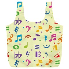 Seamless Pattern Musical Note Doodle Symbol Full Print Recycle Bag (xxl) by Hannah976