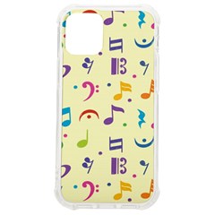 Seamless Pattern Musical Note Doodle Symbol Iphone 12 Mini Tpu Uv Print Case	 by Hannah976