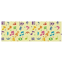 Seamless Pattern Musical Note Doodle Symbol Banner And Sign 12  X 4  by Hannah976