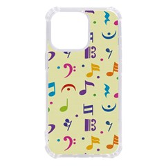 Seamless Pattern Musical Note Doodle Symbol Iphone 13 Pro Tpu Uv Print Case by Hannah976