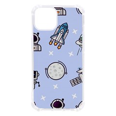 Seamless Pattern With Space Theme Iphone 13 Tpu Uv Print Case by Hannah976