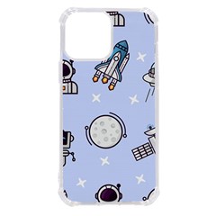 Seamless Pattern With Space Theme Iphone 13 Pro Max Tpu Uv Print Case by Hannah976