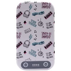 Music Themed Doodle Seamless Background Sterilizers by Hannah976