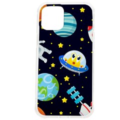 Space Seamless Pattern Illustration Iphone 12 Pro Max Tpu Uv Print Case by Hannah976