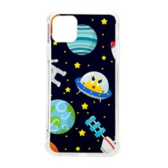 Space Seamless Pattern Illustration Iphone 11 Pro Max 6 5 Inch Tpu Uv Print Case by Hannah976