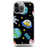 Space Seamless Pattern Illustration iPhone 13 Pro Max TPU UV Print Case Front