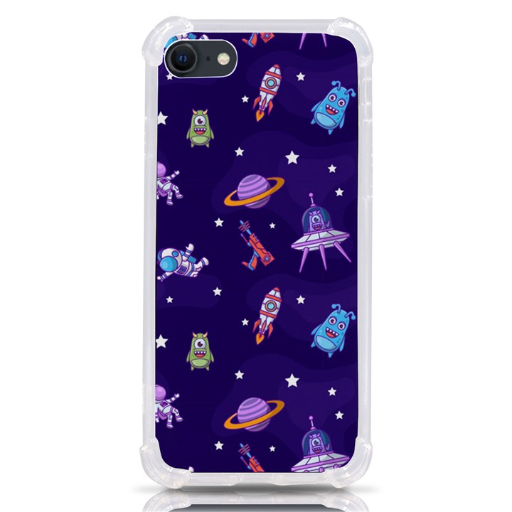 Space Seamless Pattern iPhone SE