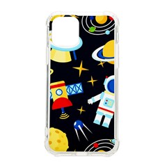 Space Seamless Pattern Cartoon Art Iphone 11 Pro 5 8 Inch Tpu Uv Print Case by Hannah976