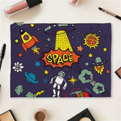 Vector Flat Space Design Background Cosmetic Bag (xl) by Hannah976