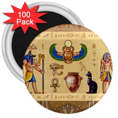 Egypt Horizontal Illustration 3  Magnets (100 Pack) by Hannah976