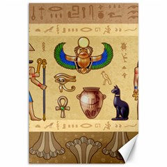 Egypt Horizontal Illustration Canvas 12  X 18  by Hannah976