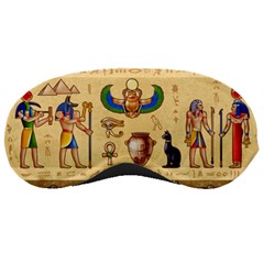 Egypt Horizontal Illustration Sleep Mask by Hannah976