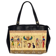 Egypt Horizontal Illustration Oversize Office Handbag (2 Sides) by Hannah976