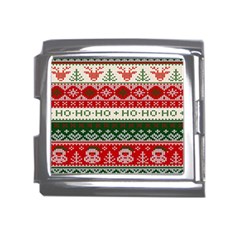 Ugly Sweater Merry Christmas  Mega Link Italian Charm (18mm) by artworkshop