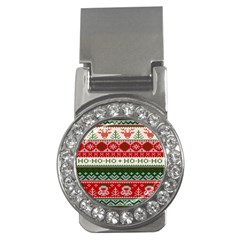 Ugly Sweater Merry Christmas  Money Clips (cz)  by artworkshop