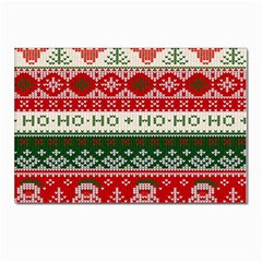 Ugly Sweater Merry Christmas  Postcards 5  X 7  (pkg Of 10) by artworkshop