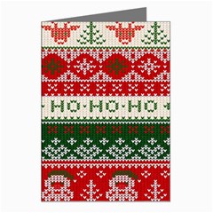 Ugly Sweater Merry Christmas  Greeting Cards (pkg Of 8)