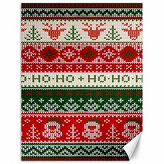 Ugly Sweater Merry Christmas  Canvas 18  X 24  by artworkshop