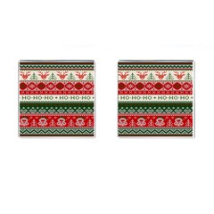 Ugly Sweater Merry Christmas  Cufflinks (square) by artworkshop