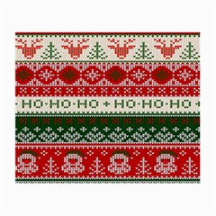 Ugly Sweater Merry Christmas  Small Glasses Cloth (2 Sides) by artworkshop